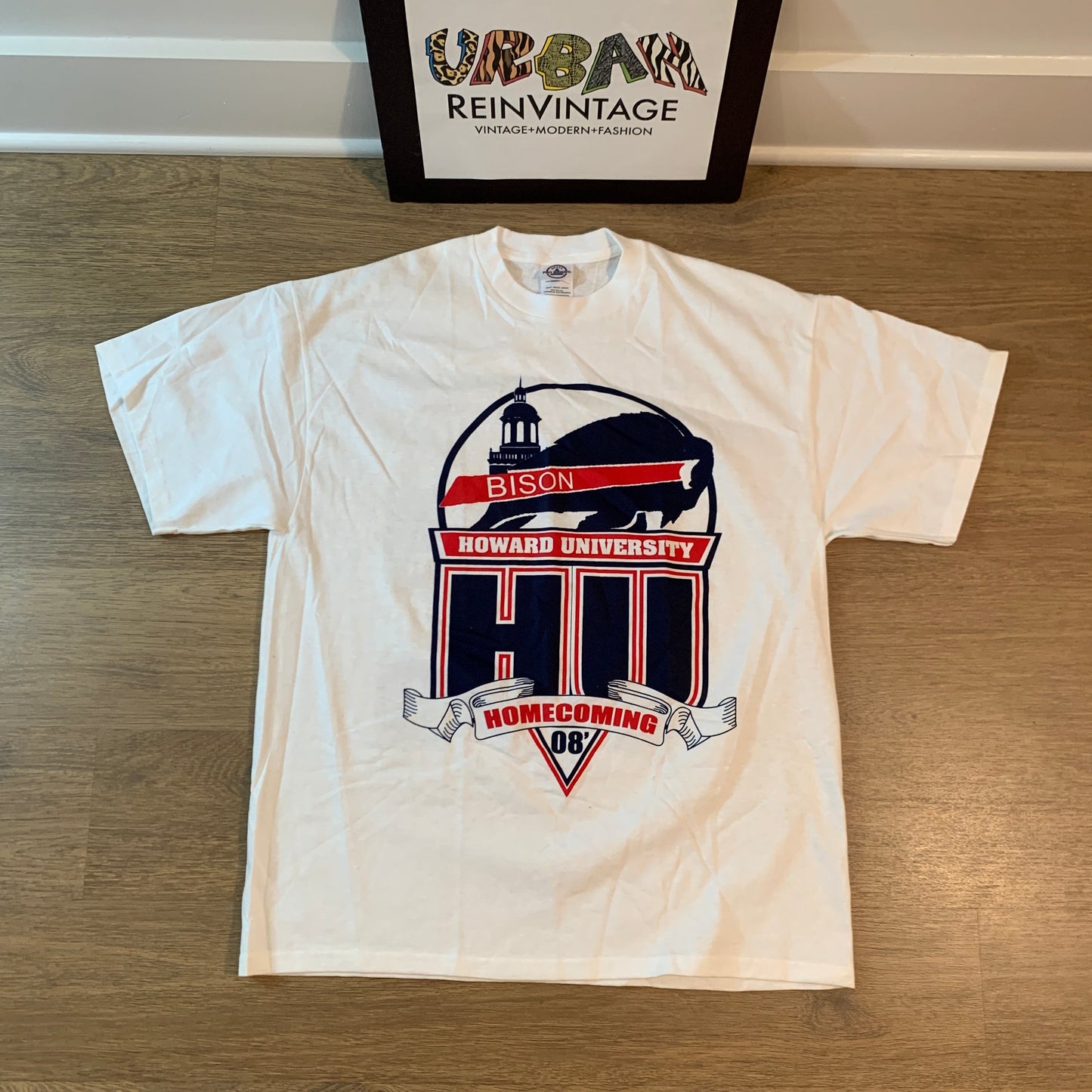 HOWARD U HOMECOMING 2008 T SHIRT