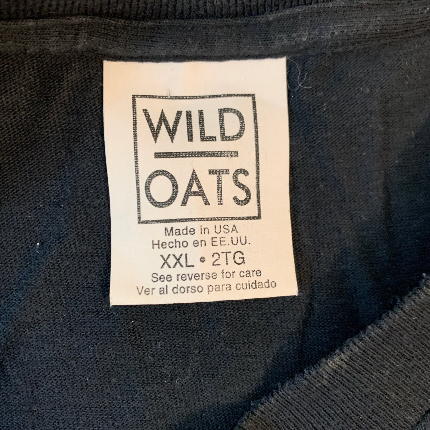 VINTAGE 1999 WWF STONE COLD STEVE AUSTIN WILD OATS T SHIRT SZ 2XL