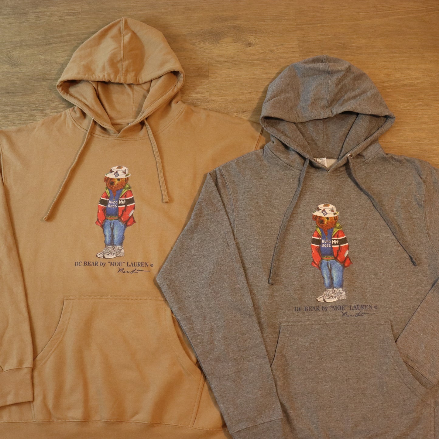DC BEAR BY MOE LAUREN HOODIE