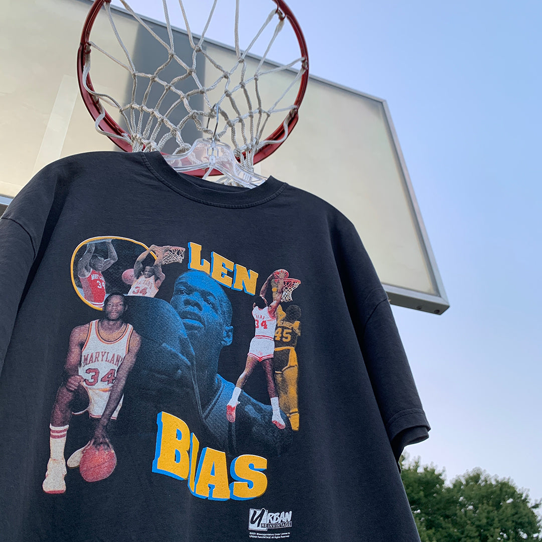 LEN BIAS ASPHALT LEGENDS VINTAGE T SHIRT