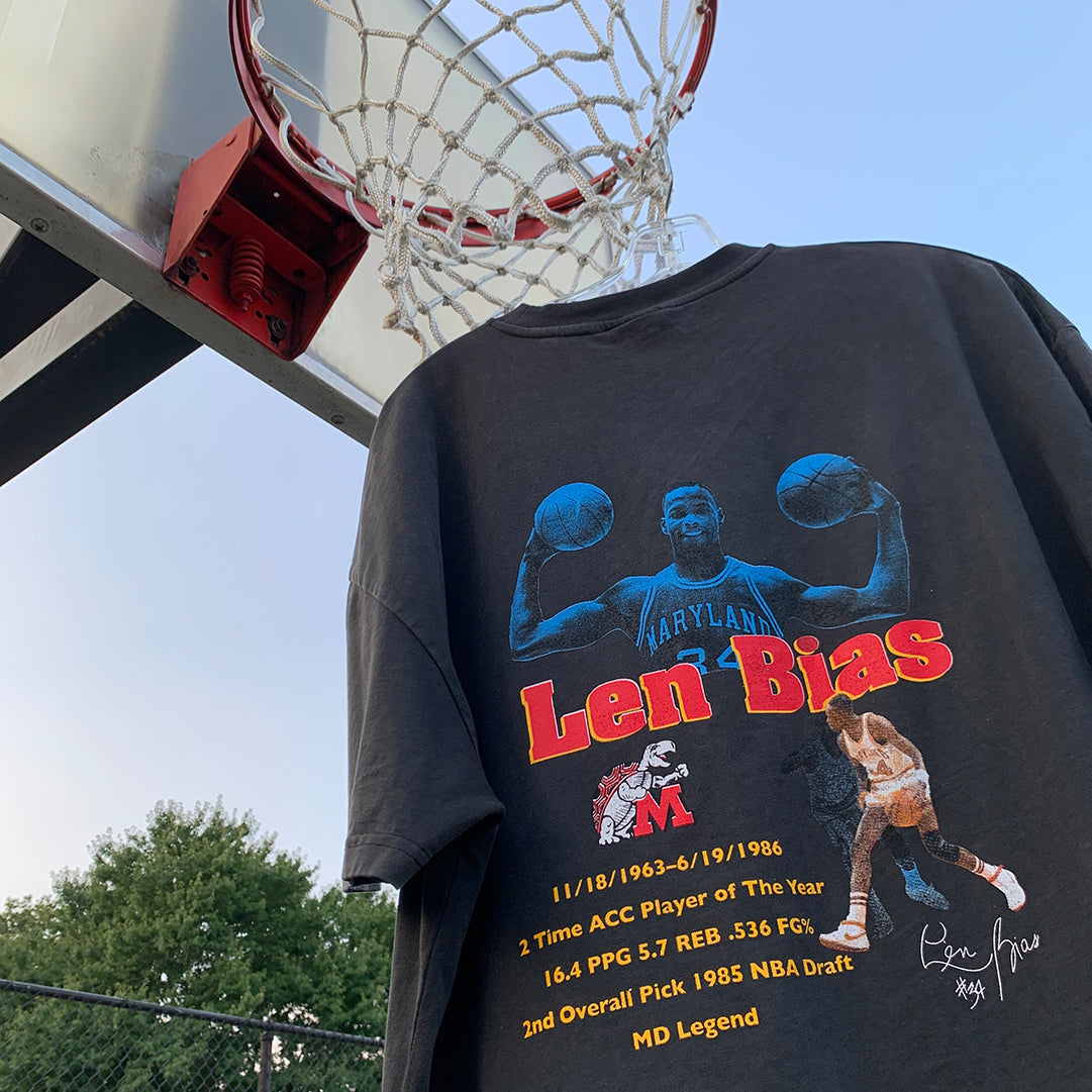 LEN BIAS ASPHALT LEGENDS VINTAGE T SHIRT